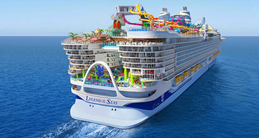 El Legend of the Seas desplegará nuevas experiencias y  opciones de ocio cuando comience a navegar